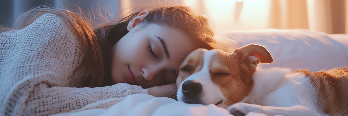 Cuándo es buena idea (y cuándo no) que un niño duerma con su mascota